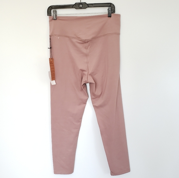 Girlfriend Collective Leggings Fog Taupe Sz XL - Picture 2 of 6